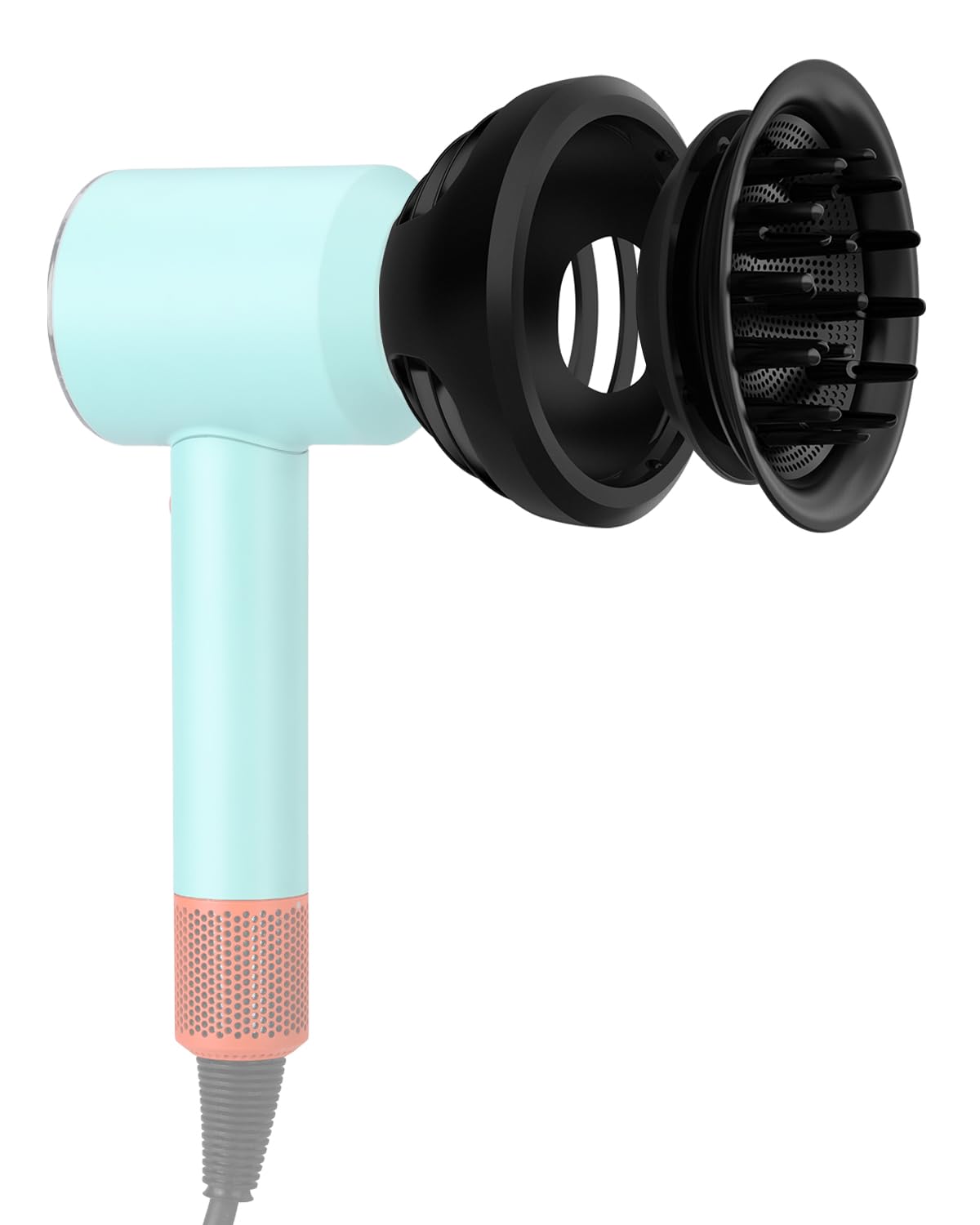 Amazon.com: Wave+Curl Diffuser for Dyson Hair Dryer, Upgraded